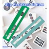 QANIUOS Mahjong Line Finder, 2 Pack Mahjong Rules Reader, Acrylic