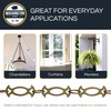 RCH Hardware CH-47-OBB Brass Chandelier Chain, Oil Bronzed Black (1