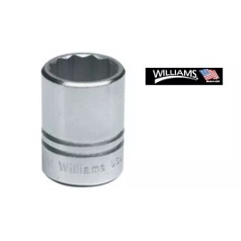 10 SL METRIC 12PT.STD. LENG 1/2" DRIVE SOCKETS -WILLIAM- USA ITEM NO. 7222210(FT