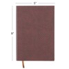 Global Printed Products Textured High End Journal Notebook: 5"x8", 192