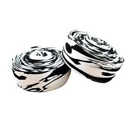 Positz Bike Handlebar Tape Zebra (Set of 2) Black and White Pattern - Enhance Your Bike Grip with These Bicycle Handle bar Tape - Wrap Your Bike for an Awesome Comfortable Ride