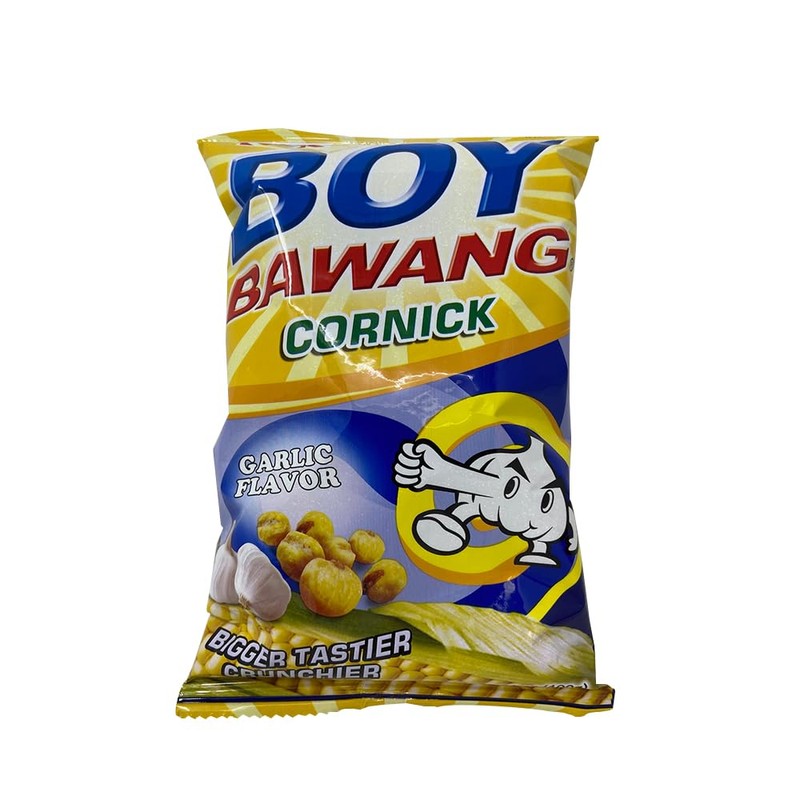 Boy Bawang Cornick, Garlic - Crispy Tasty & Gluten-Free Corn