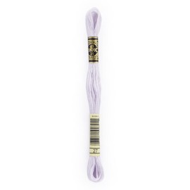 Dmc 6-Strand Embroidery Cotton 8.7Yd-White Violet
