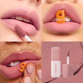 COLORGRAM COLORGRAM NUDE BLUR TINT 02 CHARMING PINK | Soft Velvet Matte Lip Stain & Cheek Tint | Lightweight Blurring Tint for a Smooth & Airbrushed Finish | 24H Hydration, Long-Lasting & Non-Sticky Formula