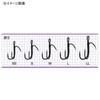 Katsuichi N-2 W Hook Silver #S