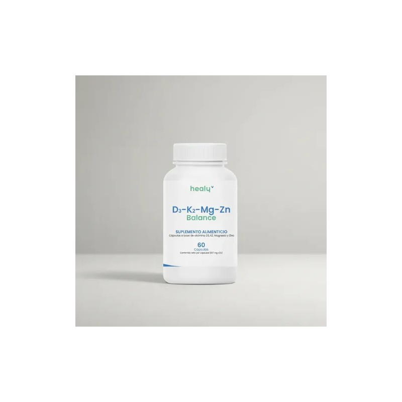 Vitamina Magnesio Zinc Healy Cápsulas Salud Ósea
