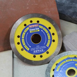 Faithfull FAIDB115CR Marble, Ceramic, Granite, Slate, Terracotta Tile Diamond Cutting Blade 115 mm x 22/16 mm (4.5 Inch)