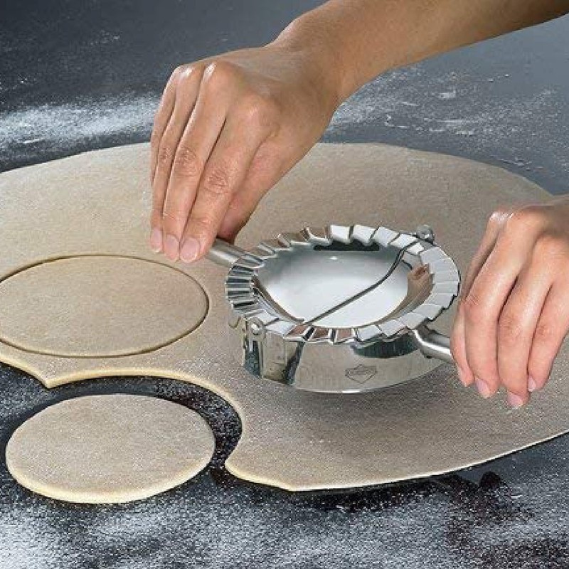 Kuchenprofi Ravioli Cornish Pasty Maker Mould and Cutter Stainless Steel