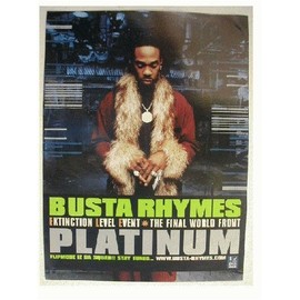 3 Busta Rhymes Promo Poster Extinction Level Event