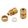 Mivos 2 x 1/2 inch (13 mm) Brass Garden Hose