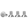 FOMGIIN Countersunk Screws Stainless Steel M5 x 10 mm, Pack