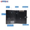 OFFIDIX PU Leather Portfolio Folder Clipboard A4 Folder Portfolio Work