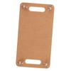 LALAFINA Portable Clay Wedging Board Lightweight Wooden Mat for Sculpting
