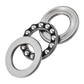 Kozelo 1pc 51104 Thrust Ball Bearing - [20mm ID x 35mm OD x 10mm Thickness] Unidirectional Bearing for use in Oven Turntables and Rotating Applications