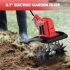 MaxMore Cordless Tiller Cultivator Compatible with Milwaukee 18V Battery (Tool