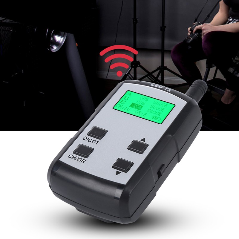 NiceFoto LEDTX100 Plastic Photography Light Controller Flash Wireless Remote Control