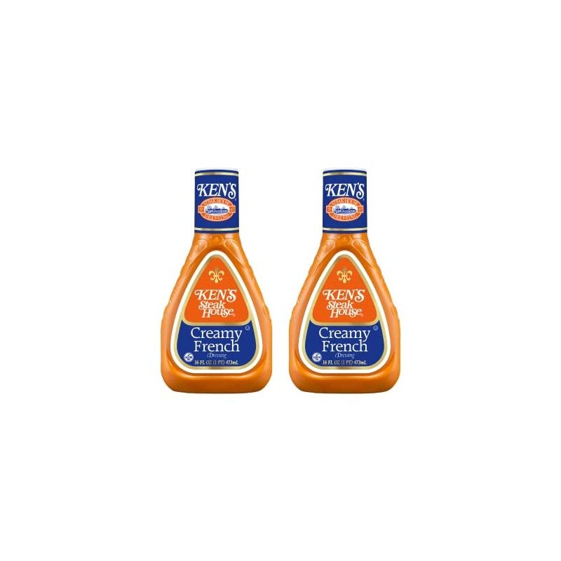 Ken's Steak House Creamy French Dressing (16 Ounce (Pack of