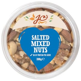 J.C.'s Quality Foods Salted Mixed Nuts 300g