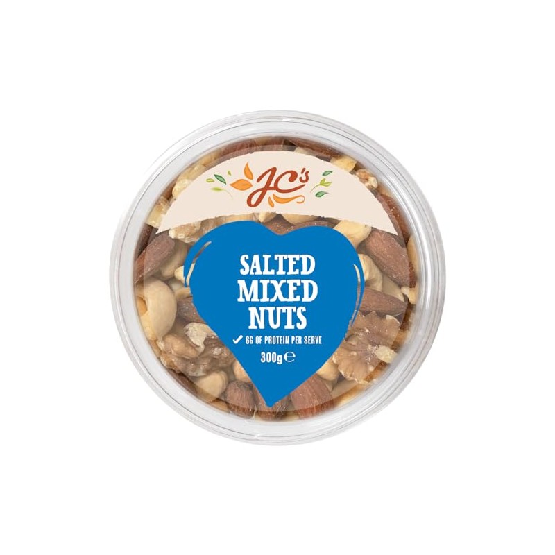 J.C.'s Quality Foods Salted Mixed Nuts 300g