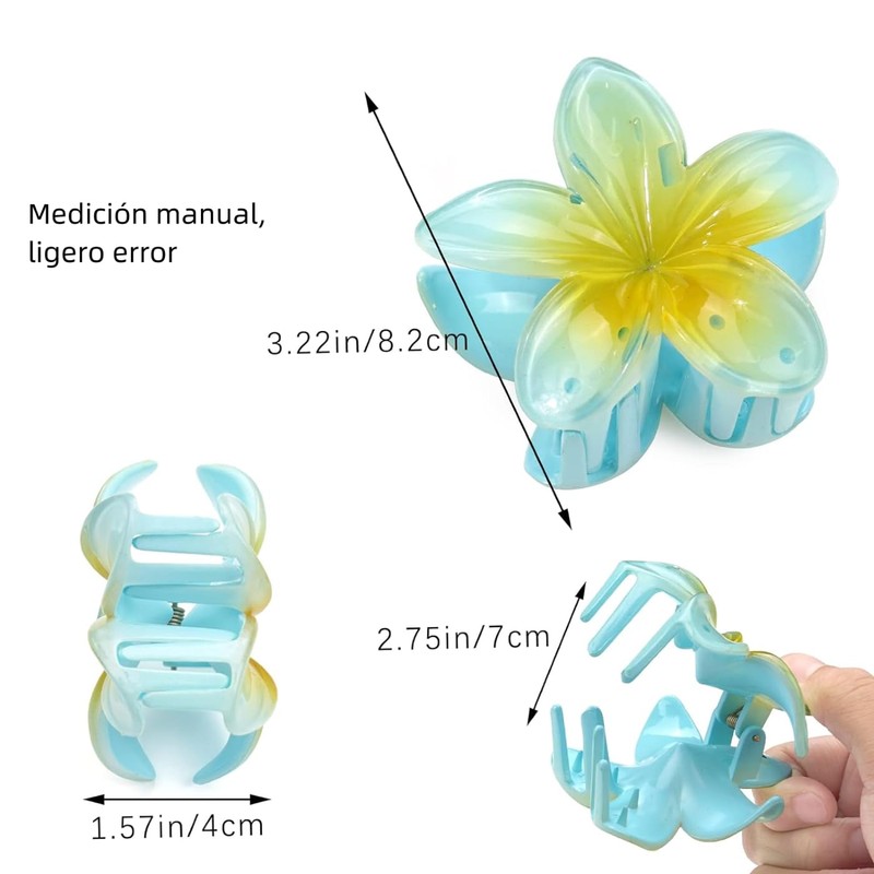 SUFFIC 6 Piezas Pinzas para el Cabello para Mujer,Pinzas de