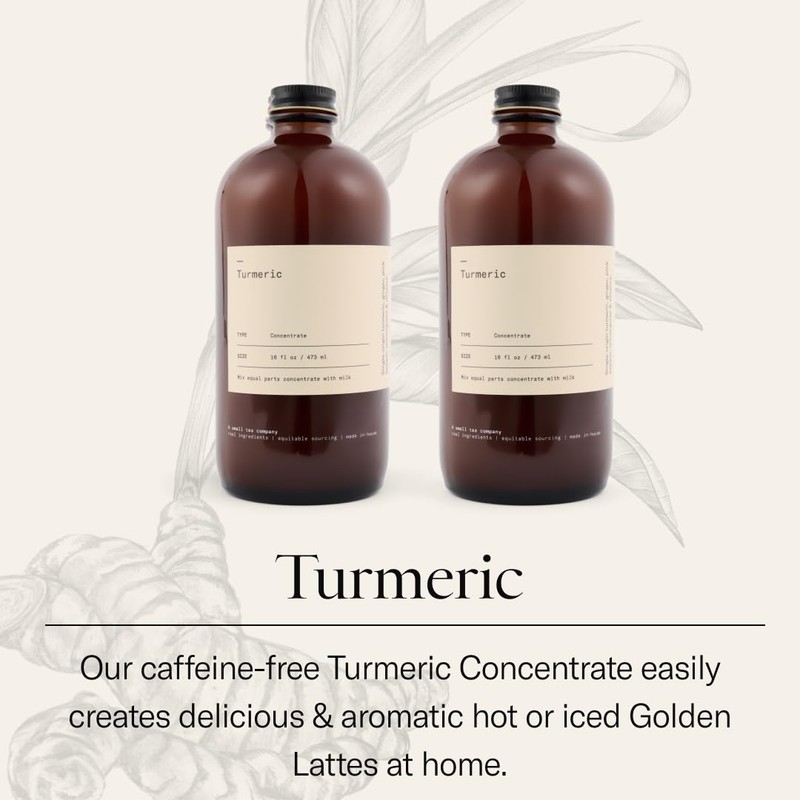 DONA Turmeric Concentrate, Small-Batch, Single-Origin Spices, Hot or Iced Turmeric,