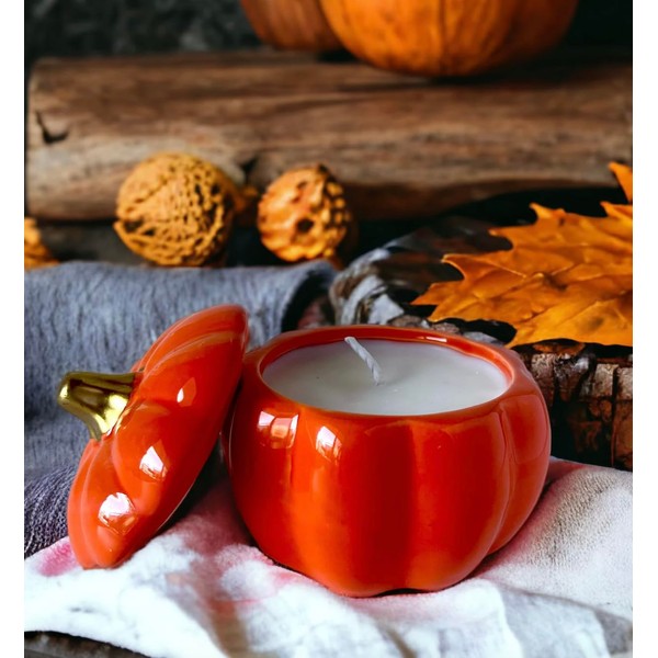 Rustic Farmhouse Fall Autumn Halloween Thanksgiving Holiday Hand Poured 7-8
