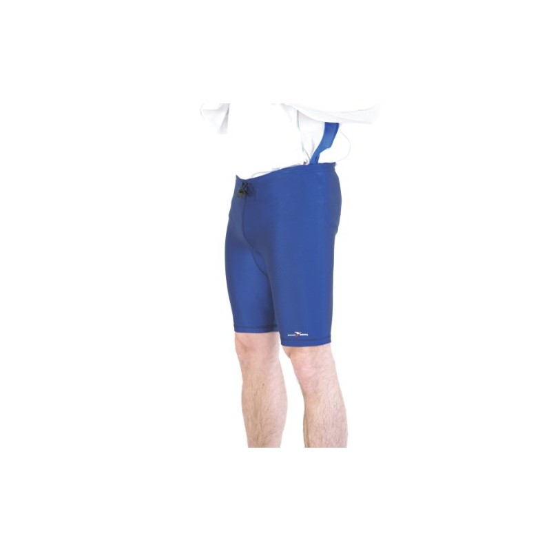 Precision Trainingsshorts aus Lycra königsblau Size 22/24