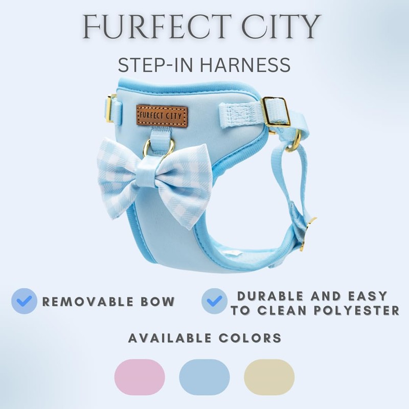 Furfect City Step in Dog Harness, No Pull No Choke,
