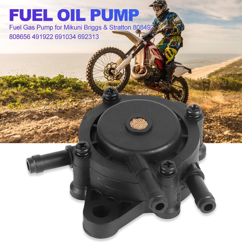 Keenso Bomba de Combustible para Motocicleta, Bomba de Gasolina y