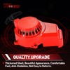 WOOSTAR Recoil Pull Starter with Flywheel Replacement for 2 Stroke
