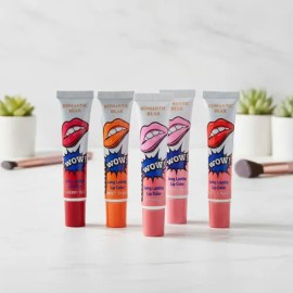 Lip Gloss Tinta Indeleble Labial Larga Duración Pack 3pz F                                                                                            