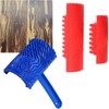 H HAGU LANDE Wood Grain Tool,Woodgraining Tool Kit Textured Paint