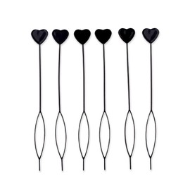 Hair Beads Tool for Braid for Girls Women Beaded Hair Braiding Tools Quick Beader for Hair Braids Bead Feeder for Hair 6Pcs