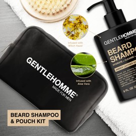 Gentlehomme Beard Shampoo + Pouch Kit