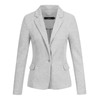 VERO MODA VMJULIA Women’s Long-Sleeved Blazer, JRS NOOS 10154123, Grey