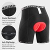Przewalski Mens Cycling Underwear Shorts 4D Padded Bike Undershorts Bicycle