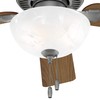 Hunter Fan 52 inch Traditional Matte Silver Indoor Ceiling Fan