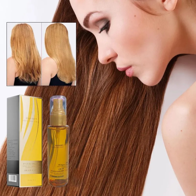 Aceite Capilar Con Keratina Y Argan - 100ml Para Cabello