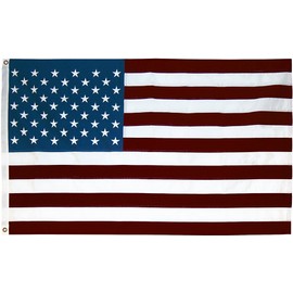 100 % MADE IN THE USA SEASONAL DESIGNS American American US Polycotton Replacement Flag