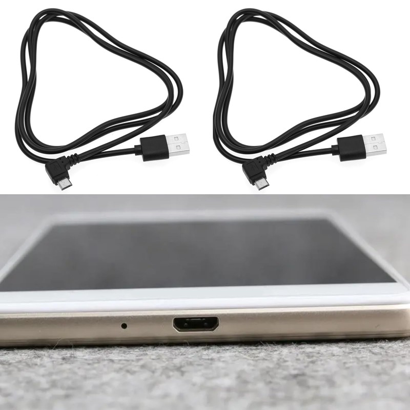 ECSiNG 2pcs PVC Navigator Data Charging Cable for Charging and