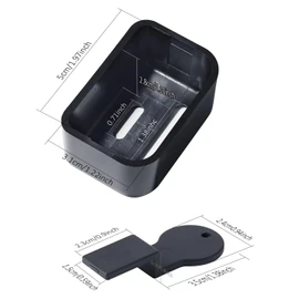 Seat Buckle Guard Belt Cover Locks, Buckle Guard Preventing Children Opening Buckle in Travelling (1 PC)
