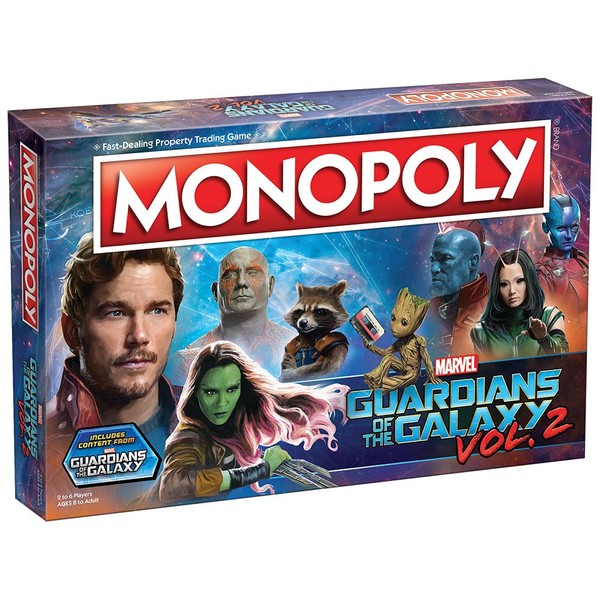 Guardians of the Galaxy Vol. 2 Monopoly