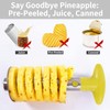 OOKUU Pineapple Corer Cutter, Stainless Steel Fruit Peeler Slicer -