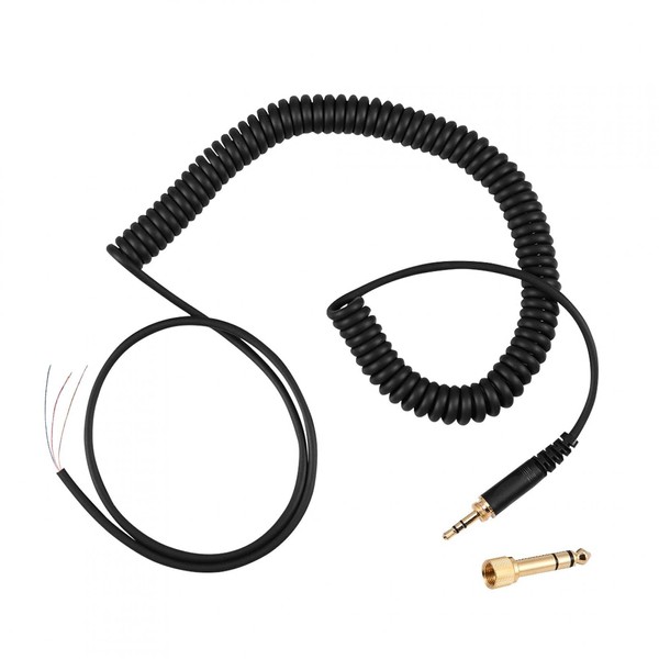 ciciglow Spiral Headphone Cable, 1 m Earphones Audio Spring Wire