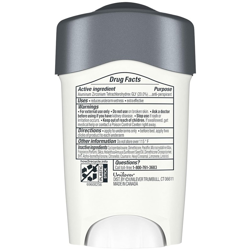 Dove Men+Care Deodorant, 96H Clinical Protection Antiperspirant, Clean Comfort 3-Pack