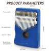 17 Key Kalimba Thumb Piano - Portable Finger Piano with