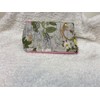 Floral cosmetic bag, makeup bag