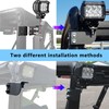 HZHIMO Polaris Ranger Pro-fit Rear Roof Cage Light Mount Bracket