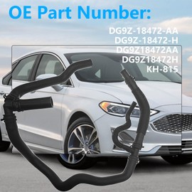 HVAC Heater Hose Assembly DG9Z-18472-AA,Compatible With Ford Fusion 2.5L 2013-2020,Heater Hoses Replace KH-815 DG9Z-18472-AA DG9Z-18472-H DG9Z18472AA DG9Z18472H