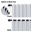 DWCN Patio Sliding Door Curtains - Extra Wide Curtains for